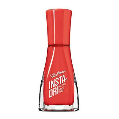 Sally Hansen Insta-Dri 1 Stroke-1 Coat-Done Nail Polish, 9.17ml, Hail Cherry