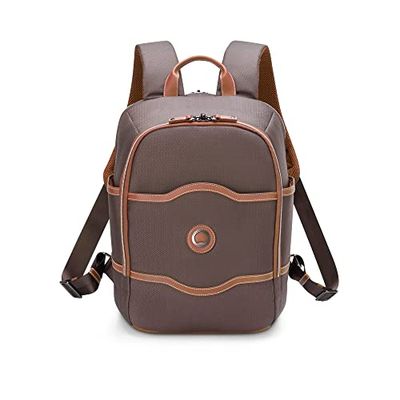 DELSEY Paris Unisexe-Adulte Chatelet 2.0 Sac à Dos de Voyage pour Ordinateur Portable, Marron, Taille Unique