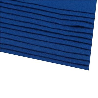 cyclingcolors 2x Foglio di Feltro Hobby Artigianato Cucito Scrapbooking Arte Artigianato Decorazione Decoupage A4 20x30cm spessore 1,1-1,4mm Poliestere 166 g/m² - blu zaffiro