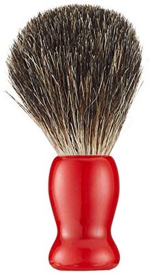 Golddachs Blaireau de rasage 100% poils de blaireau Rouge