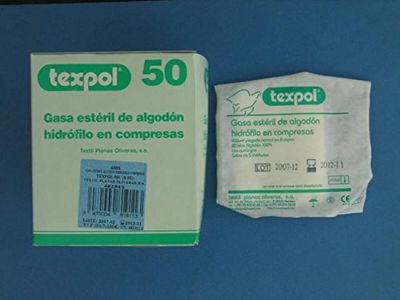 Compresa Gasa Esteril 50U Texpol
