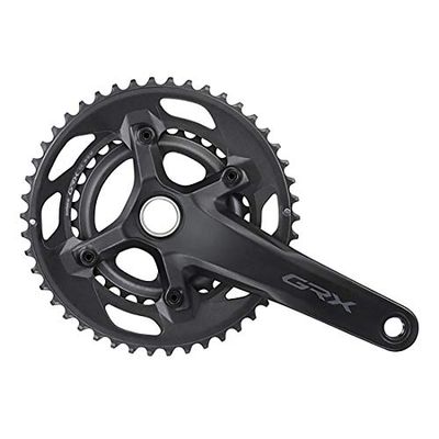 Shimano FCRX600102C60, Illuminazione Unisex-Adulto, Nero, 46/30 Teeth