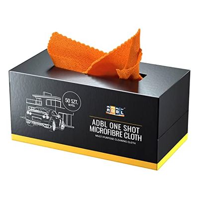 ADBL One Shot Microfibre Cloth - Microfibre 30X30CM 200GSM 50 Pieces