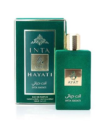 Ayat Perfumes – INTA HAYATI 100 ml – Eau de Parfum Donna – Fragranza Arabian Orientale – Profumo Dubai Made e progettato negli Emirati Arabi Uniti