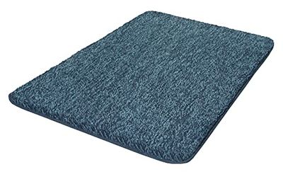 Kleine Wolke Badteppich Farbe Iceblue Alfombra de baño Seattle, 80 x 140 cm, Color Hielo, Poliéster, Azul Claro, 140.00 x 80.00 x 2.50 cm