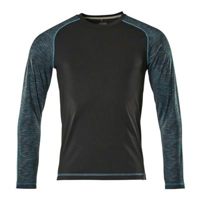 Mascot 17281 – 944 – 09 Camisa de manga comprida para homem, tamanho preto, M