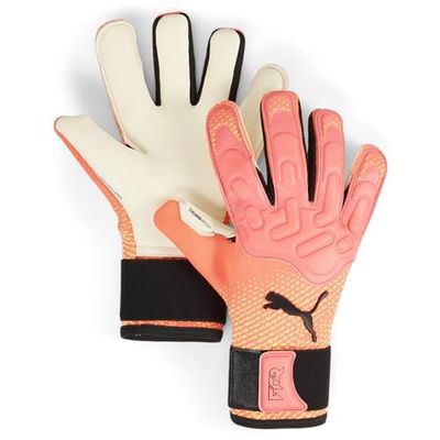 PUMA FUTURE Pro Hybrid - Guanti da portiere Adulti unisex, Sunset Glow-Sun Stream-PUMA Black, 7.5-041924