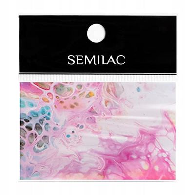 Semilac Nail Transfer Foil (Rainbow Marble)