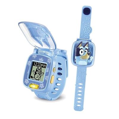 VTech - Reloj Digital Educativo de Bluey, Multifunción, Juegos, Alarma, Cronómetro, Juguete para niños +3 años, Versión ESP