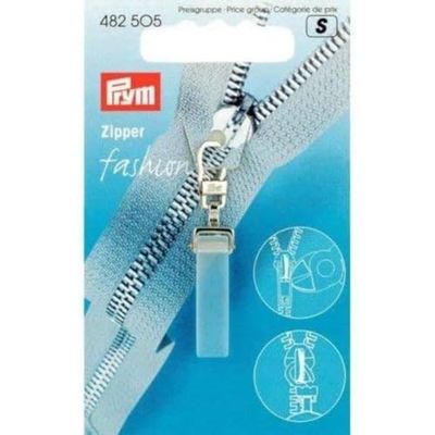 Prym Zipper, stainless steel, White, 2 x 1 x 1 cm