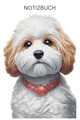 Diamond Painting Maltipoo, Bollipoo Notizbuch, Buch: Das perfekte Geschenk für Liebhaber & Fans, Buch mit Doodlemotiv: Tagebuch, Journal, Taschenbuch, ... besondere Notizbücher, Hunde - Cover, A5
