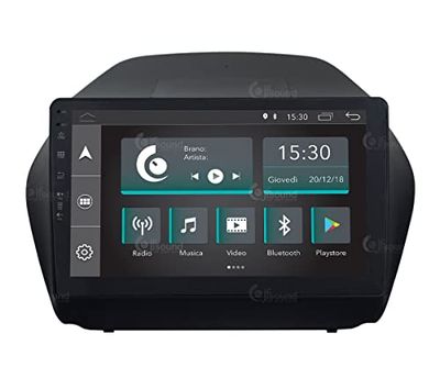 Konkretne radio samochodowe dla Hyundai IX35 z GPS, kamerą i standardowym wzmacniaczem (duży wyświetlacz LCD) Android GPS Bluetooth WiFi USB DAB+ Touchscreen 10" 4core Carplay AndroidAuto