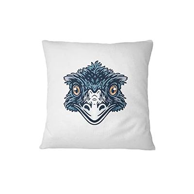 Questo Casa Funda de cojín Decorativa para decoración del hogar, sofá, cafetera, 45 x 45 cm, diseñada y Fabricada en Turquía
