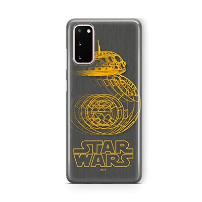 ERT GROUP mobiltelefonfodral för Samsung S20 / S11E originalt och officiellt licensierat Star Wars mönster BB 8 007 Vit optimalt anpassad till formen på mobiltelefonen, fodral tillverkad av TPU-plast