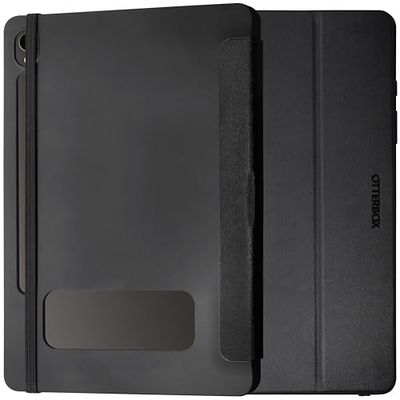 OtterBox React Folio Case for Samsung Galaxy Tab S9, Shockproof, Drop proof, Ultra-Slim Protective Folio Case, Tested to Military Standard, Black