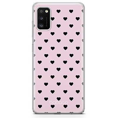 ERT GROUP mobiel telefoonhoesje voor Samsung A41 origineel en officieel erkend Babaco patroon Hearts 003 optimaal aangepast aan de vorm van de mobiele telefoon, hoesje is gemaakt van TPU
