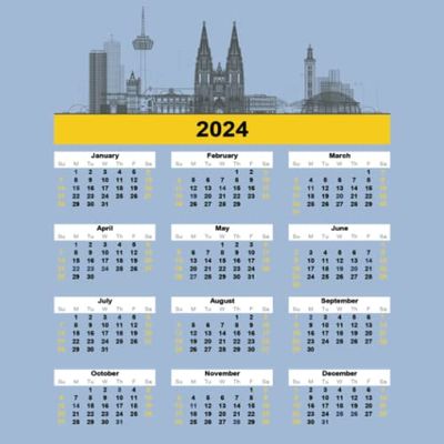 Kalender 2024: Kalender 2024 Deutschland, Die besten Bilder von Orten in Deutschland