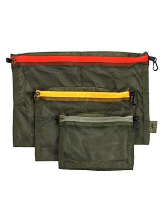 Tasmanian Tiger TT Mesh Pocket Set, Borsa Unisex-Adulto, Oliva, 34,5 x 24 cm