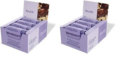 Bulk Barre Protéinée Macro Munch, Faible teneur en sucre, Chocolat Noisette, 12 x 62 g (Lot de 2)