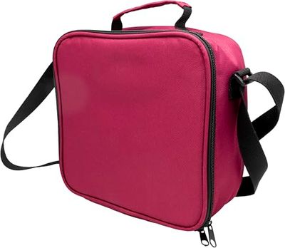 NERTHUS FIH 1493 Thermal Food Bag, Polyester, Burgundy