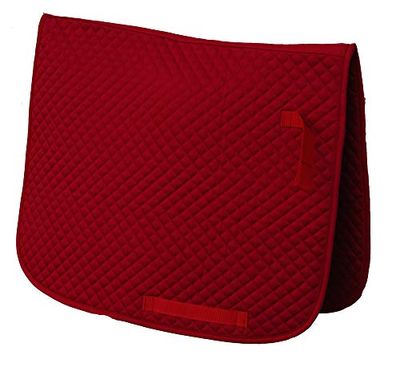 Rhinegold Pro Choice Tapis de Selle, 0, Rouge, COB