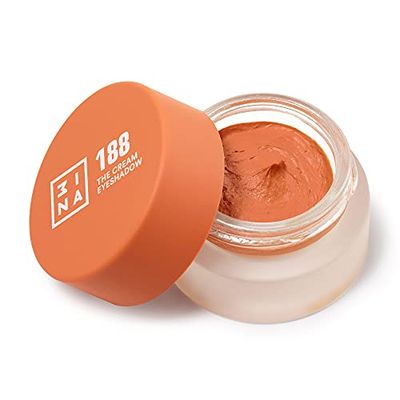 3INA MAKEUP - Vegan - The Cream Eyeshadow 188 - Orange - 24H Longue Tenue & Waterproof Formule à Séchage Rapide - Texture crémeuse - Très pigmentée - Fini mat et chatoyant - Cruelty Free