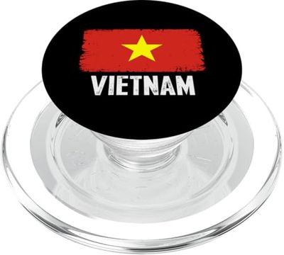 Vietnam Tee Men Women Vietnam National Day Vietnamese Flag PopSockets PopGrip for MagSafe