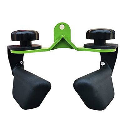 KORIKAHM Barra Regolabile per trazioni LAT, Accessori per Macchina per Cavi, per Palestra, casa, Palestra, Fitness, Barra a T, Accessori per trazione, Impugnatura Larga per LAT Pull Down, Impugnatura