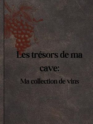 Ma collection privée de vins - 75 pages - A4 - intérieur intelligent - livre relié: organiser votre cave à vins de façon efficace et facile