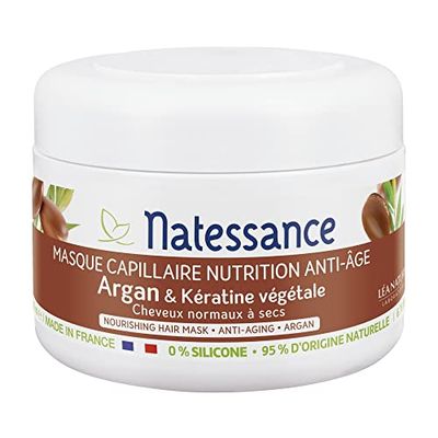 Natessance Maschera antietà Argan/cheratina vegetale 200 ml