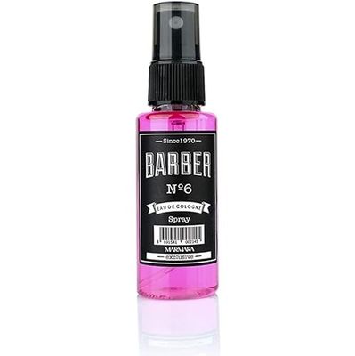 BARBER MARMARA Eau de Cologne Pump Spray Män (1 x 250 ml) After Shave Män – doftvatten – rakvatten män – fräschar upp – doft män – desinficerande 70° alkohol (No.6 (50 ml))