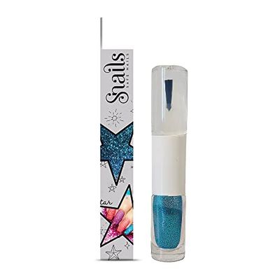 Magic Dust Blue: 2-in-1 Nail Glitter