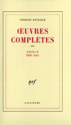 Œuvres complètes (Tome 12)