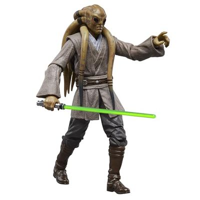 Hasbro Star Wars The Black Series, Kit Fisto, action figure collezionabile da 15 cm ispirata al film "Star Wars: La vendetta dei Sith" per il 20° anniversario