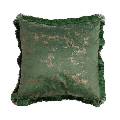 Chic Home Housse en Velours Oh My Chic 2 45x45 Vert