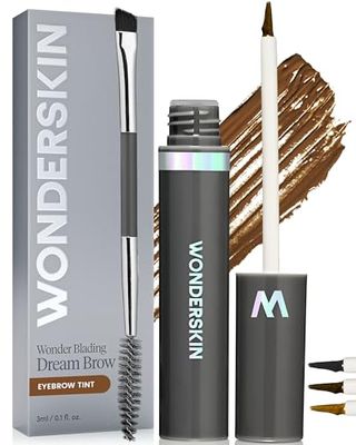 Wonderskin Dream Brow Gel Per Sopracciglia, Gel Per Sopracciglia A Lunga Durata (Bruna)