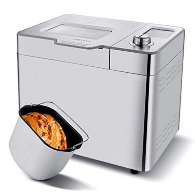 Nictemaw Macchina per il pane Panificatore automatico con 25 programmi, Capacità 500-1000, 500W
