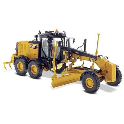 Diecast Masters 85667 - Cat 150 Motor Grader, schaal 1:50, vanaf 14 jaar, in blikken doos, geschikt voor verzamelaars