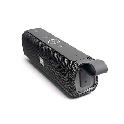 Smpl Altavoz Inalámbrico Bluetooth - Altavoz 12W, sonido estéreo superior, micrófono integrado, IPX6 resistente al agua, 12h de batería, detección Bluetooth a 10m - Negro