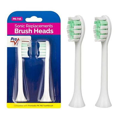 Promedix PR-740 Lots de têtes brosses de rechange blanc