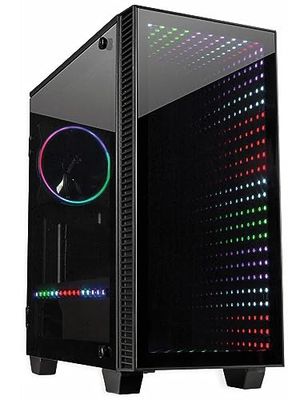 INTER-TECH X-608 Infinity Micro Tower Ventilador 1X120MM RGB