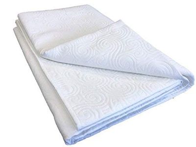 Textiles El Cid Spiral C/1 dagfilt, av polybomull, vit, 58 x 30 x 9,40 cm