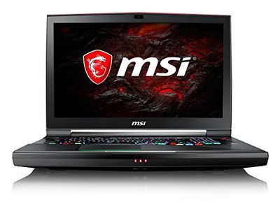 MSI GT75VR 7RF Titan Pro 011UK 17.3-Inch Gaming Laptop - (Black) (Intel Core i7-7820HK, 16 GB RAM, 256 GB SSD Plus 1 TB HDD, GeForce GTX 1080, Windows 10 Home)