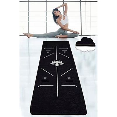 Yogamat, zwart