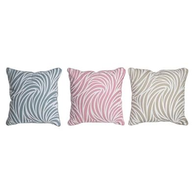 Cojin polyester linnen 45 x 15 x 45 cm, 530 g, 3 SURT.