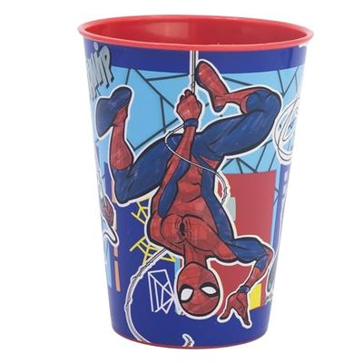 Stor Spiderman 260ml Reusable Plastic Kids Cup