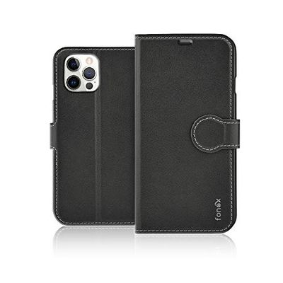 Identity Book Funda tipo libro para Apple iPhone 12/12 Pro Color Negro