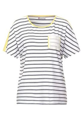 Street One T-shirt voor dames, Grand Blue, 38