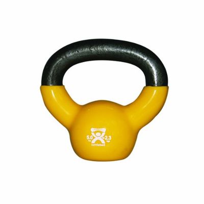 Cando W67018 Kettlebell, 2,2 Kg, Giallo