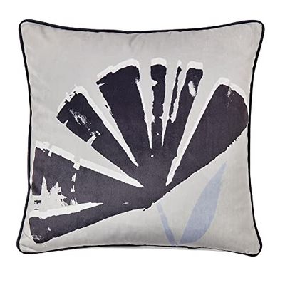 Fusion - Alma - sammetsfylld kudde - 43 x 43 cm naturlig